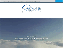 Tablet Screenshot of loudwateruk.com